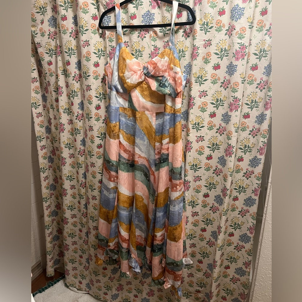 Hutch Multicolor Abstract Dress